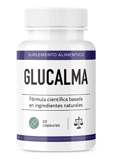 Glucalma fórmula científica basada en ingredientes naturales con certificación GMP — 4 activos para metabolismo de la glucosa