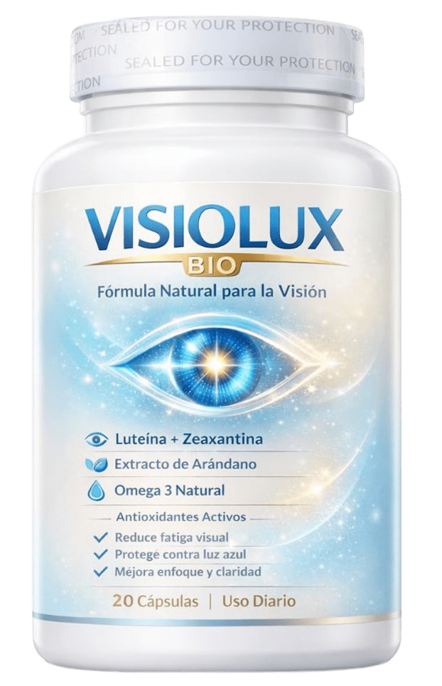 Visolux Bio fórmula natural con certificación GMP — 6 activos para la salud visual